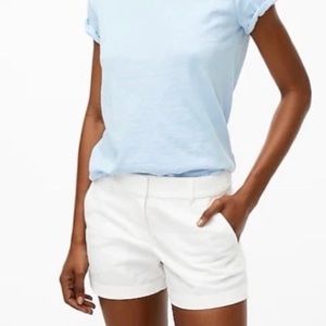 White Chino Shorts J.Crew size 2